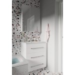 Тумба под умывальник 1Marka Соната 75 напольная белый У51039 Тумба под умывальник 1Marka Соната 75 напольная белый У51039