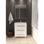 Тумба под умывальник 1Marka Соната 75 напольная белый У51039 Тумба под умывальник 1Marka Соната 75 напольная белый У51039
