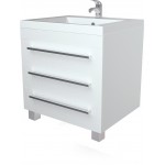 Тумба под умывальник 1Marka Соната 75 напольная белый У51039 Тумба под умывальник 1Marka Соната 75 напольная белый У51039