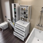 Тумба под умывальник 1Marka Соната 75 напольная белый У51039 Тумба под умывальник 1Marka Соната 75 напольная белый У51039