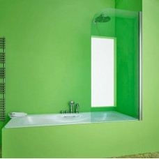 Шторка для ванны GuteWetter Lux Pearl GV-601A правая 50 см стекло бесцветное, профиль хром LUX PEARL GV-601A CR 1 R 50