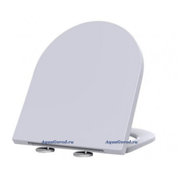 Сиденье для унитаза Weltwasser тонкое дюропласт микролифт WW 2211 GL-WT