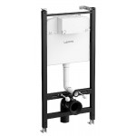 Инсталляция Laufen Pro в комплекте с безободковым унитазом сиденьем микролифт и кнопкой хром ПЭК Z.RU93.0.761.5