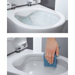 Инсталляция Laufen Pro в комплекте с безободковым унитазом сиденьем микролифт и кнопкой хром ПЭК Z.RU93.0.761.5
