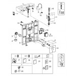 Короб панели смыва Grohe для инсталляции Rapid SL 66791000