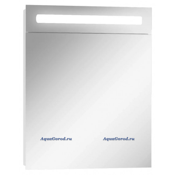 Зеркало-шкаф DIWO Домино Аврора 77 с подсветкой белый глянец DV8008HZ