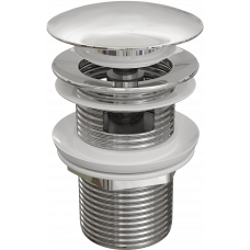 Донный клапан для раковины STWORKI Монтре круглый хром глянец MO-08cr