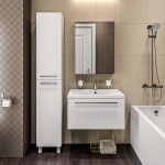 Зеркало-шкаф 1Marka Соната 60 белый глянец У29560 Зеркало-шкаф 1Marka Соната 60 белый глянец У29560