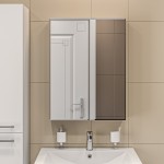 Зеркало-шкаф 1Marka Соната 60 белый глянец У29560 Зеркало-шкаф 1Marka Соната 60 белый глянец У29560