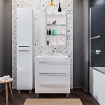 Зеркало-шкаф 1Marka Соната 75 белый глянец У29559 Зеркало-шкаф 1Marka Соната 75 белый глянец У29559