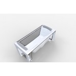 Ванна акриловая Aima Design DOLCE VITA 170x75 со стеклом 01дов1775