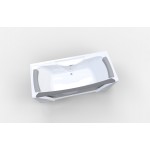 Ванна акриловая Aima Design DOLCE VITA 170x75 со стеклом 01дов1775