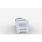 Ванна акриловая Aima Design DOLCE VITA 170x75 со стеклом 01дов1775