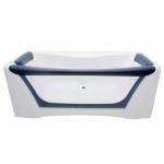 Ванна акриловая Aima Design DOLCE VITA 170x75 со стеклом 01дов1775