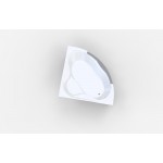 Ванна акриловая Aima Design GRAND LUXE 155х155 со стеклом белый 01грл1515