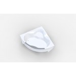 Ванна акриловая Aima Design GRAND LUXE 155х155 со стеклом белый 01грл1515