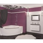 Ванна акриловая Aima Design GRAND LUXE 155х155 со стеклом белый 01грл1515