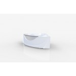 Ванна акриловая Aima Design GRAND LUXE 155х155 со стеклом белый 01грл1515