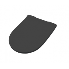 Крышка-сиденье Artceram FILE 2.0 ультратонкое SLIM, быстросьемное с микролифтом , цвет черный матовый