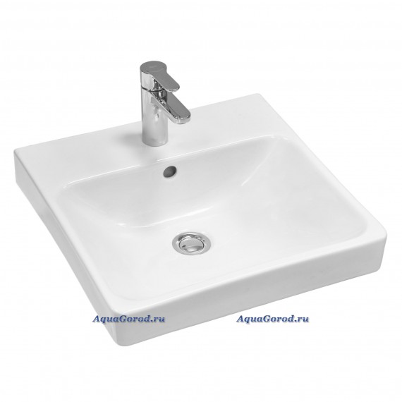 Мини-раковина Aquaton Адриана 45 подвесная белый 1WH501630