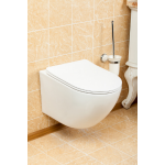 Инсталляция Grohe Rapid SL 3 в 1 с кнопкой смыва + Унитаз подвесной Zandini Garda сиденьем микролифт белый 3877200/z19-05