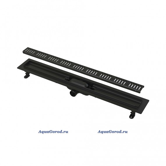 Душевой лоток AlcaPlast 55 черный матовый APZ10BLACK-550M