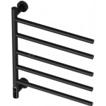 Полотенцесушитель электрический Bauedge Nimb Elegant 50x60 черный матовый AF0022