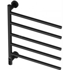 Полотенцесушитель электрический Bauedge Nimb Elegant 50x60 черный матовый AF0022