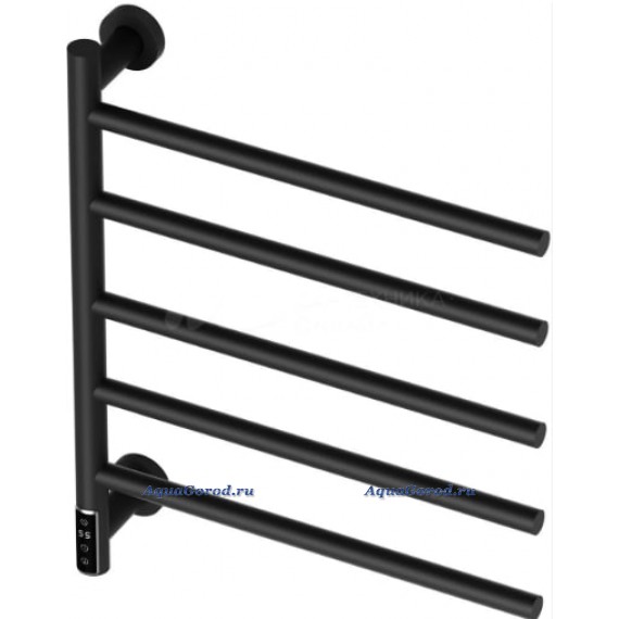 Полотенцесушитель электрический Bauedge Nimb Elegant 50x60 черный матовый AF0022