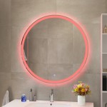 Зеркало Cezares 80 с LED и RGB подсветкой сенсорный с диммером CZR-SPC-MC-800-RGB-TCH