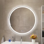 Зеркало Cezares 80 с LED и RGB подсветкой сенсорный с диммером CZR-SPC-MC-800-RGB-TCH