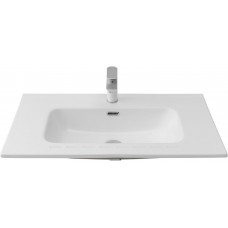 Мебельная раковина Aquanet Flat 80 белый 00330431
