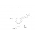 Ерш для туалета FIXSEN Europa FX-21813 Ерш для туалета FIXSEN Europa FX-21813