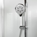 Душевая кабина DTO 100х100х220 средний поддон профиль хром стекло матовое с узором EM2710 Душевая кабина DTO 100х100х220 средний поддон профиль хром стекло матовое с узором EM2710