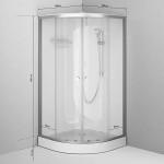 Душевая кабина AM.PM X-Joy 100х100 низкий поддон матовый хром W94C-401-100MT