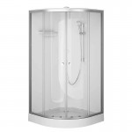 Душевая кабина AM.PM X-Joy 100х100 низкий поддон матовый хром W94C-401-100MT