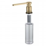 Дозатор Gappo для жидкого мыла золотой сатин G406-3