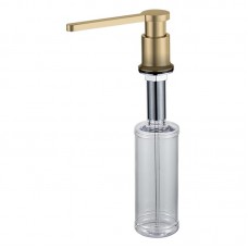 Дозатор Gappo для жидкого мыла золотой сатин G406-3