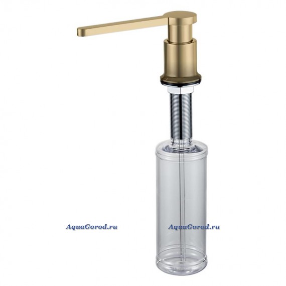 Дозатор Gappo для жидкого мыла золотой сатин G406-3