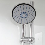 Душевая кабина Deto 90х90 с крышей матовое стекло профиль хром D279S