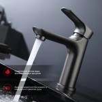 Смеситель для раковины RAGLO латунь графит R03.10.09