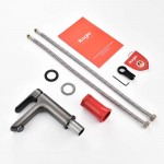 Смеситель для раковины RAGLO латунь графит R03.10.09