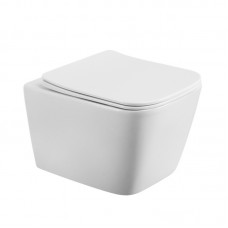 Унитаз подвесной BelBagno Kraft безободковый дюропласт микролифт BB7106CH-TOR/SC Унитаз подвесной BelBagno Kraft безободковый дюропласт микролифт BB7106CH-TOR/SC