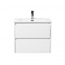 Тумба под умывальник BelBagno Bianco Opaco подвесная белая матовая KRAFT-700-2C-SO-BO