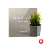 Закаленное стекло 6 мм 765х1882 бронза 6 отв. NOVO Закаленное стекло 6 мм 765х1882 бронза 6 отв. NOVO