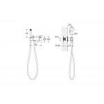 Гигиенический душ AQUATEK Оберон со смесителем с внутренней частью хром AQ1027CR Гигиенический душ AQUATEK Оберон со смесителем с внутренней частью хром AQ1027CR