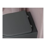 Унитаз подвесной Ceramicanova Balearica безободковый микролифт дюропласт CN6000MDH Унитаз подвесной Ceramicanova Balearica безободковый микролифт дюропласт CN6000MDH