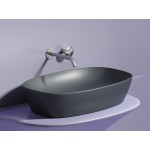 Накладная раковина-чаша Ceramicanova Element 60 матовая антрацит CN6049MDH