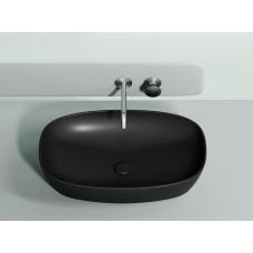 Накладная раковина-чаша Ceramicanova Element 60 матовая черная CN6049MB