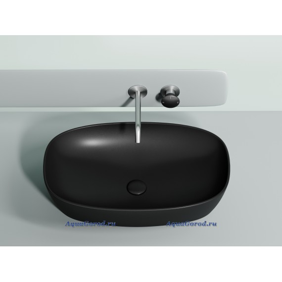 Накладная раковина-чаша Ceramicanova Element 60 матовая черная CN6049MB Накладная раковина-чаша Ceramicanova Element 60 матовая черная CN6049MB